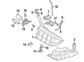 Mercedes Fuel Tank Sending Unit - Genuine Mercedes 1705421417