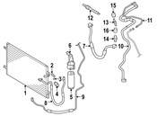 Audi A/C Condenser - Genuine Audi 4F0260403R