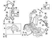 Audi Electric Fuel Pump - Genuine Audi 8J0919051E