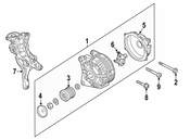Audi Alternator - Genuine Audi 06L903027