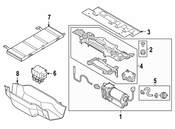 Audi Air Suspension Compressor - Genuine Audi 80A616005F
