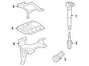 Porsche Knock Sensor - Genuine Porsche 95560612521