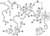Porsche Vapor Canister Filter - Genuine Porsche 97020127601