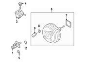 Porsche Brake Booster - Genuine Porsche 95535592310