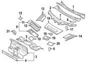 Porsche Grommet - Genuine Porsche 99970347641