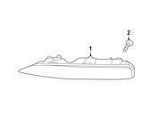 Porsche Daytime Running Light - Genuine Porsche 95863118100