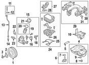 Porsche Engine Variable Timing Solenoid - Genuine Porsche PAB109257