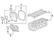 Porsche Engine Variable Timing Adjuster Magnet Seal - Genuine Porsche 95810358300