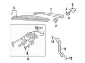 VW Wiper Blade - Genuine VW 1J6955425C