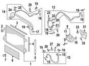 VW A/C Condenser - Genuine VW 5N0820411E