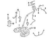 Mercedes Fuel Level Sender Assembly - Genuine Mercedes 1664702394