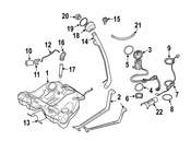 Volvo Fuel Tank Filler Neck - Genuine Volvo 8624902