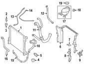 Mercedes Engine Cooling Fan Shroud  - Genuine Mercedes 2315051330