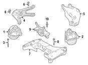 BMW Automatic Transmission Mount - Vaico 22326862578
