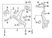 Volvo Wheel Bearing Dust Cover - Genuine Volvo 31360699