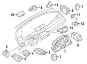 Volkswagen Instrument Cluster - Genuine Volkswagen 3C8920981BX