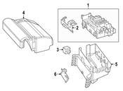 VW Fuse and Relay Center - Genuine VW 5C0937819N
