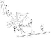 VW Rocker Panel Guard - Genuine VW 5C6853856E9B9
