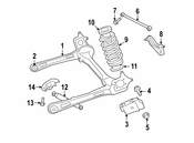 VW Axle Beam Bolt - Genuine VW WHT004332