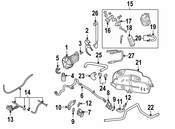 VW Secondary Air Injection Pump Check Valve Bracket - Genuine VW 3B0131086