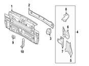 VW Tail Lamp Pocket - Genuine VW 5N0813327