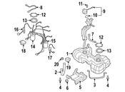 Audi VW Battery Ground Strap - Genuine VW Audi 5N0971250N