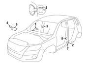 VW Tire Label - Genuine VW 5N0010000G
