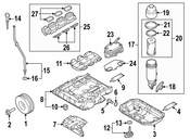 Audi VW Engine Oil Pump Relief Valve - Genuine VW Audi 06E103175A