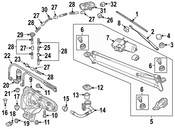 VW Washer Fluid Reservoir Bolt - Genuine VW N90999504