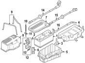 VW Battery Vent Tube Grommet - Genuine VW 7L6971841D