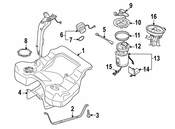 Volkswagen Electric Fuel Pump - Genuine Volkswagen 3C0919673B
