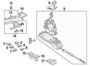 VW Seat Heater Switch - Genuine VW 561963106AWHS