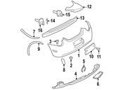 VW Valance Panel Bracket - Genuine VW 1C0941118