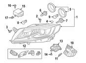 Audi VW Parking Light Bulb - Genuine Audi VW N10776301