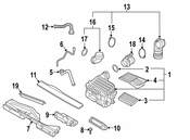 Audi VW Vacuum Hose - Genuine VW Audi 06K133583L
