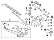 VW Washer Fluid Reservoir - Genuine VW 5G0955453J
