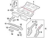 Audi VW Spare Tire Bolt - Genuine VW Audi 5N0803274
