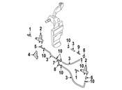 VW Headlight Washer Nozzle - Genuine VW 3B0955104A