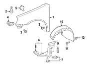 Audi VW Fender Bolt - Genuine VW Audi N91075602