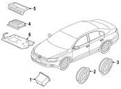VW Radio Amplifier - Genuine VW 5C6035456CZ03