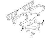 Audi VW Exhaust Manifold Bolt - Genuine VW Audi N90818302