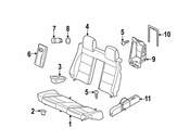 Audi VW Seat Back Frame Bolt - Genuine VW Audi N91020102