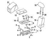 Audi VW Console Tray Bolt - Genuine VW Audi N10604602