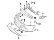 VW Bumper Valance - Genuine VW 1K0805903B9B9