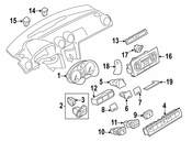 Audi Instrument Cluster (A3) - Genuine Audi 8P0920981NX