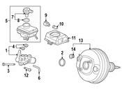 Audi Brake Master Cylinder (RS5) - Genuine Audi 8T0611021