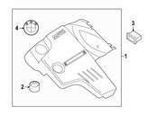 BMW Cover Acoustic - Genuine BMW 11147810802