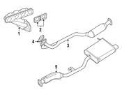 BMW Exhaust Manifold - Genuine BMW 11621728370
