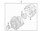 BMW Alternator (230A) - Genuine BMW 12317603780