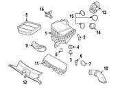 BMW Intake Silencer Without Hfm - Genuine BMW 13623449001